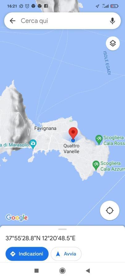 Sogni Nel Blu Favignana Βίλα Εξωτερικό φωτογραφία